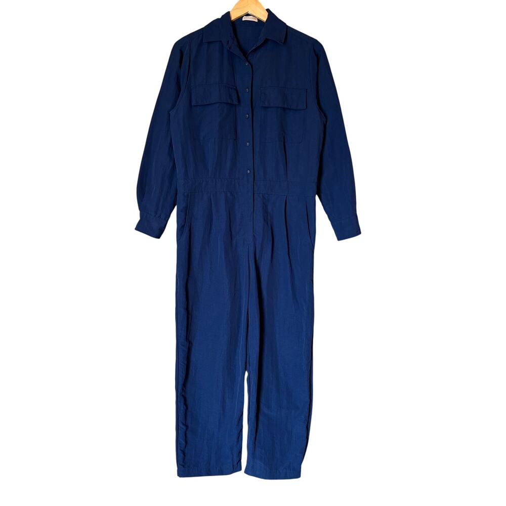 Jesse Kamm Jump Unit Jumpsuit Coveralls Women's Medium Utility Boho Rare